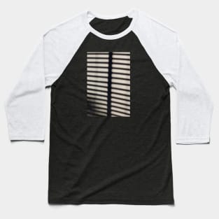 Structure Pattern Shadow On Material Baseball T-Shirt